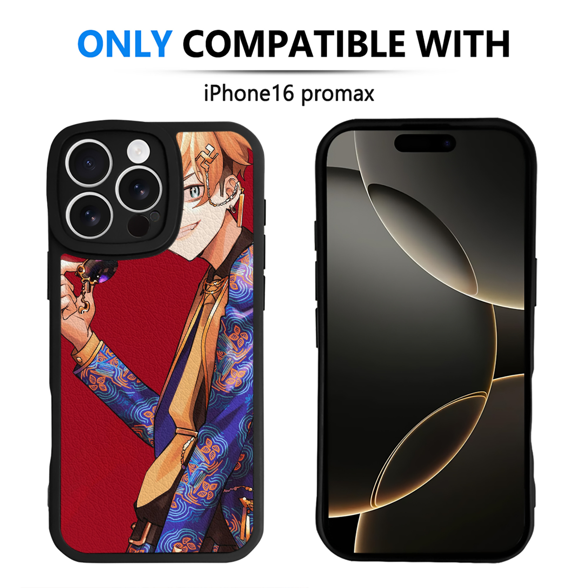 （画像用） 東京リベンジャーズ Tokyo Revengers 【iPhone 16シリーズ対応】シリコンスマホケース（レザー調） 材質：シリコン